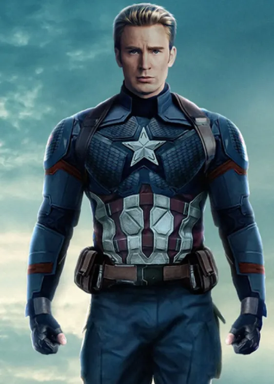 Steve Rogers après transformation