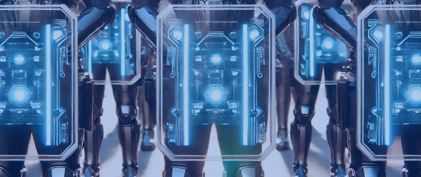 Photo du bouclier du futur